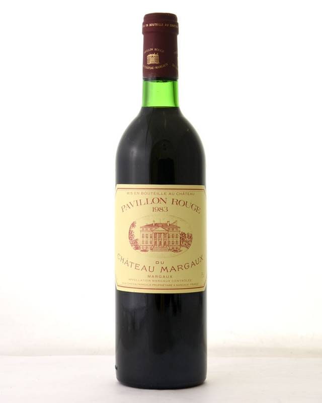 パヴィヨンルージュ・ド・シャトー・マルゴー 750ml パヴィヨン ルージュ デュ シャトー マルゴー [ 1983