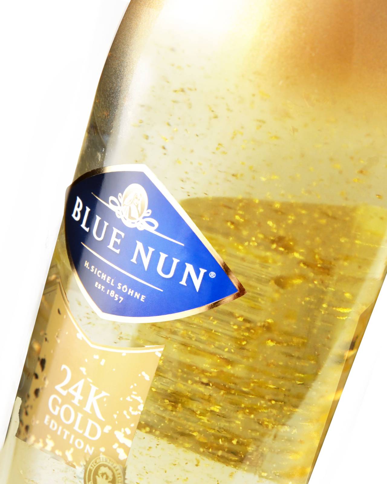 24カラット金箔入り スパークリング ブルーナン ゴールド エディション