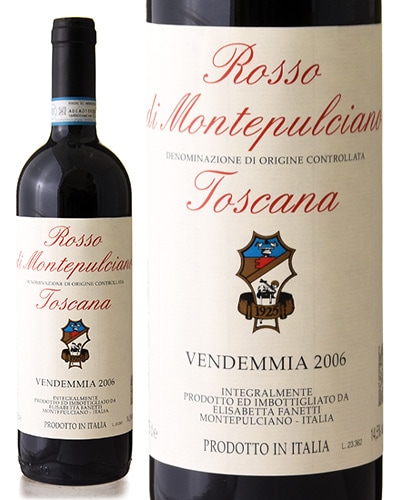 ロッソ ディ モンテプルチアーノ [ 2006 ] ファネッティ ( 赤ワイン