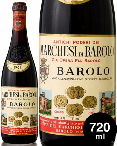 �Х����� [ 1969 ]�ޥ륱���� �ǥ� �Х����� 720ml ( �֥磻�� ) [J][S]