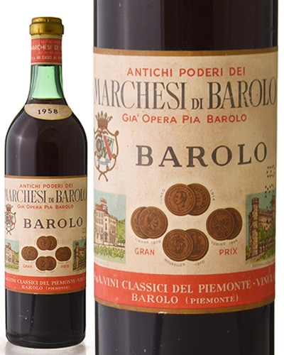 バローロ [ 1958 ]マルケージ ディ バローロ 730ml ( 赤ワイン )[S