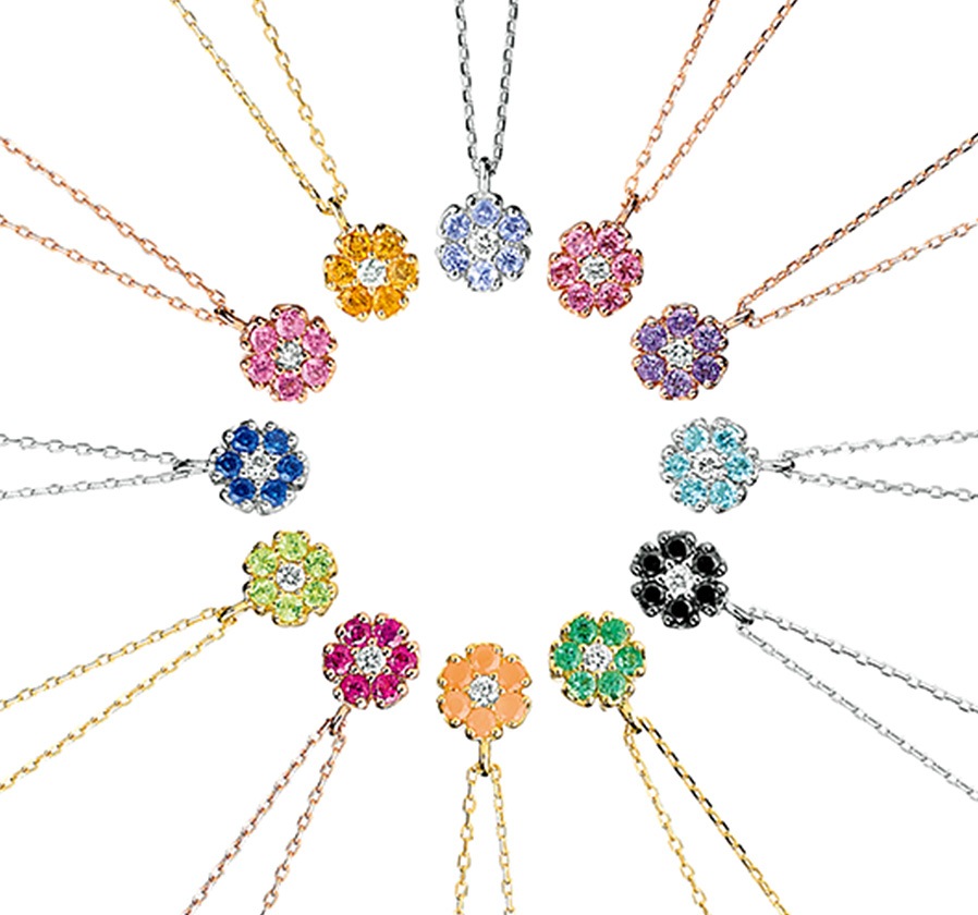 BIRTHSTONE - Flower / バースストーン フラワーモチーフ〈ポンテヴェキオ〉