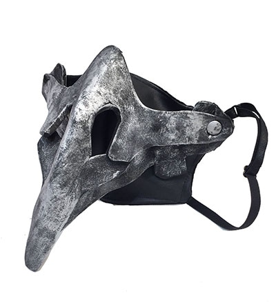 204 スタイリッシュなペストマスクみたい 鉄っぽい仕上げバージョン