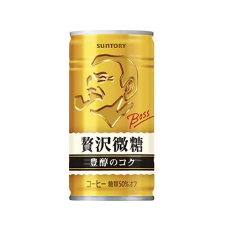 送料無料】ボス 贅沢微糖190g【1箱/60入】《新品》| とくとくタイガー