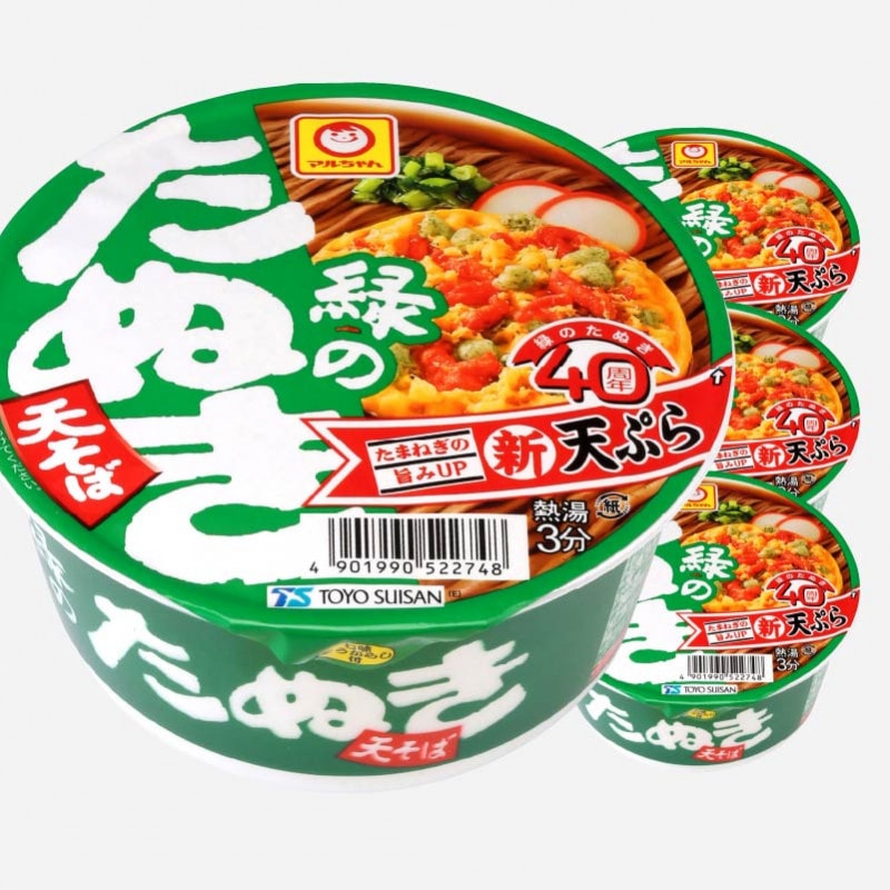 送料無料】緑のたぬき天そば【24個入】《新品》| とくとくタイガー