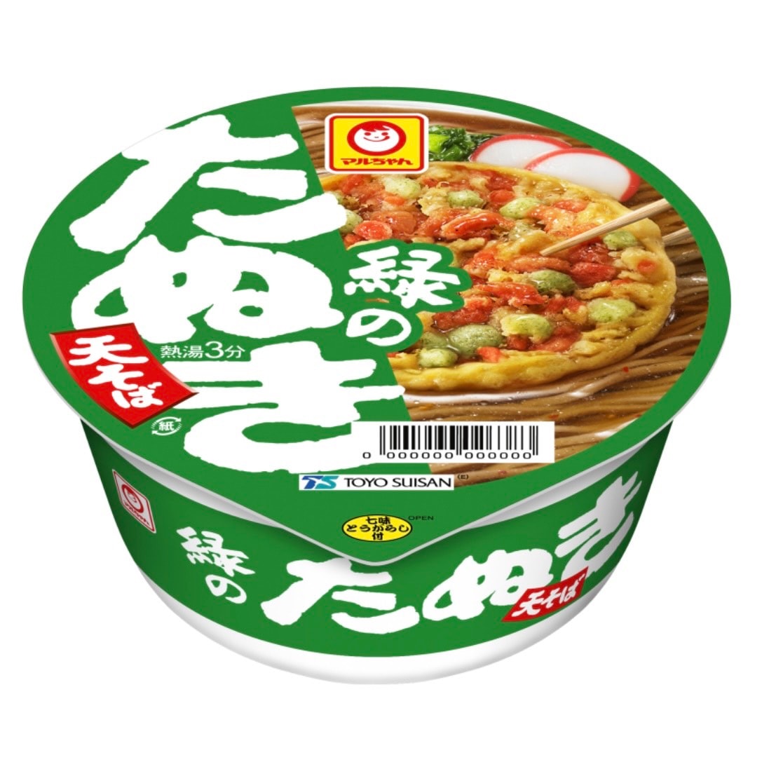 送料無料】緑のたぬき天そば【24個入】《新品》| とくとくタイガー