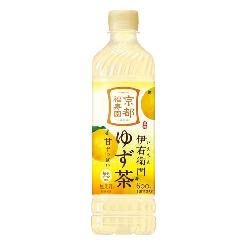 送料無料】伊右衛門ゆず茶 600ml【1箱/24入】《新品》| とくとくタイガー