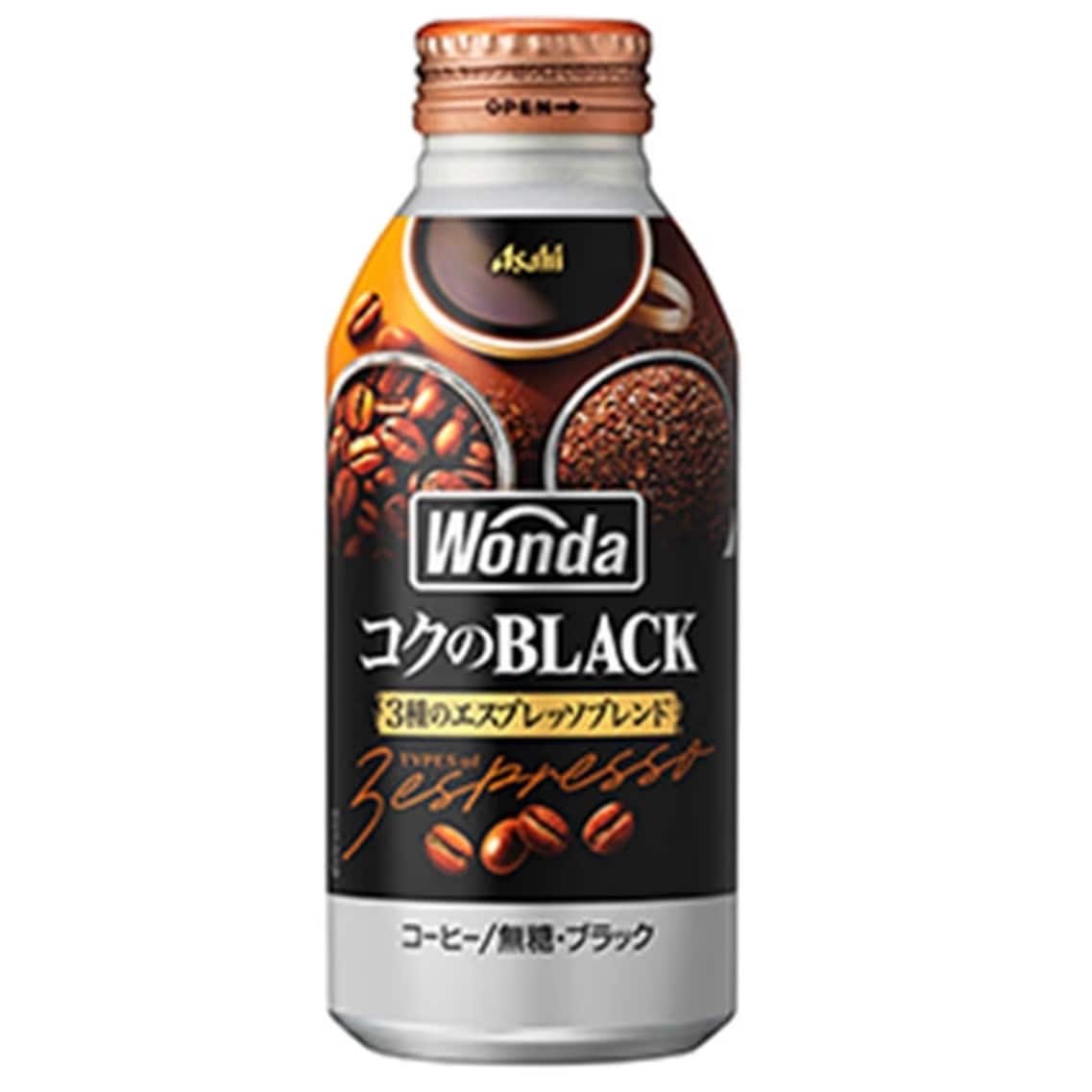送料無料】ワンダコクのBLACK 370g【1箱/24入】《新品》| とくとく
