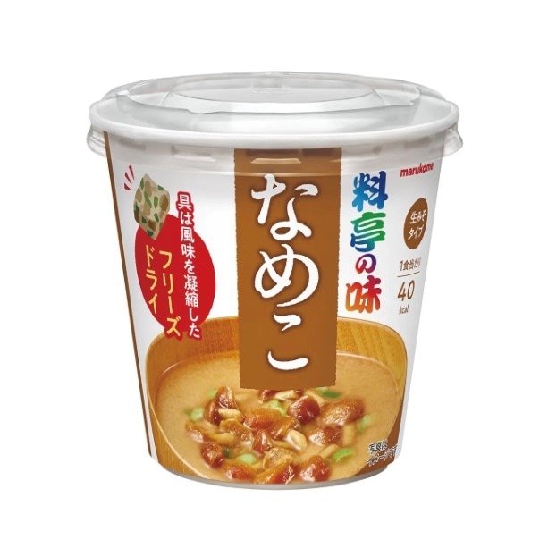 送料無料】料亭の味カップ なめこ【18個入】《新品》| とくとくタイガー