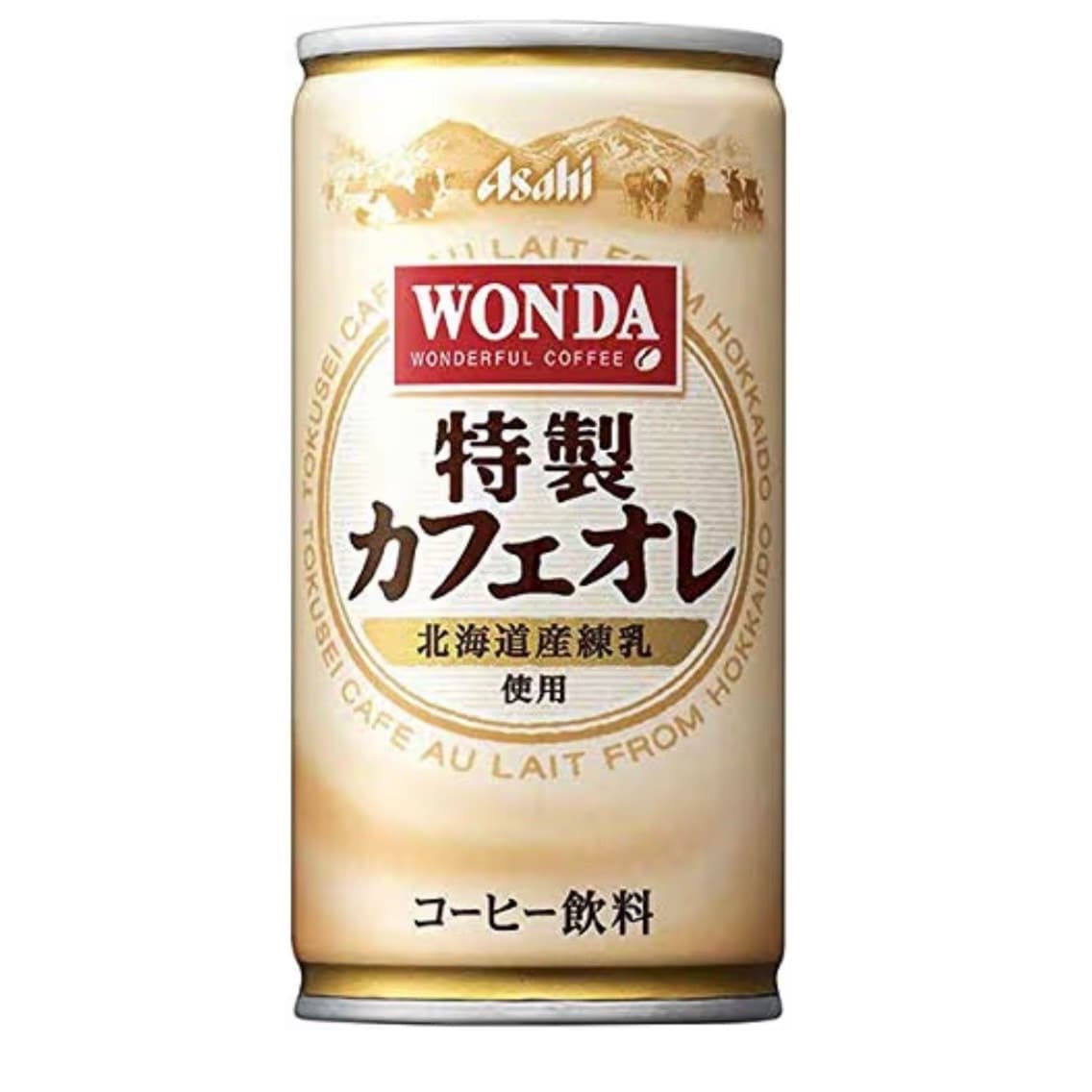 送料無料】ワンダ特製カフェオレ 185g【60本入】《新品》| とくとく