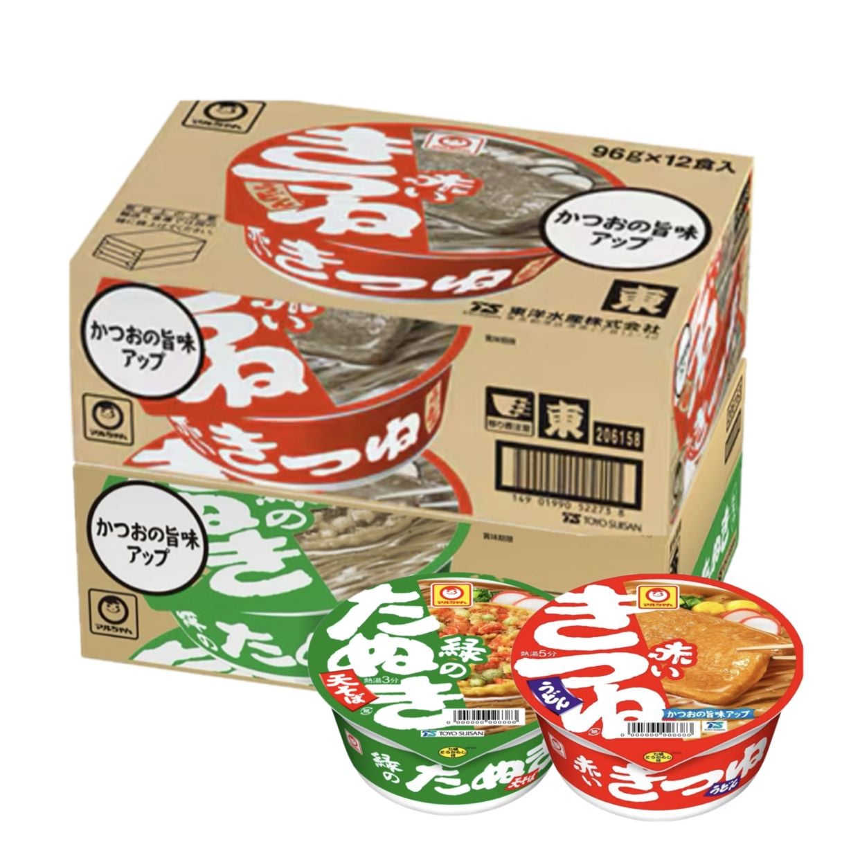 送料無料】赤いきつねうどん【24個入】《新品》| とくとくタイガー