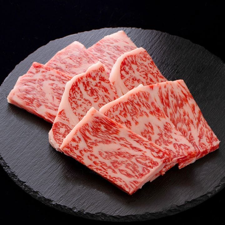 焼肉用 (A4等級以上)国産黒毛和牛ロース（500g）