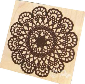 大きな大きなアンティークドイリー【スタンプ】 | 洋裁用品,付属品