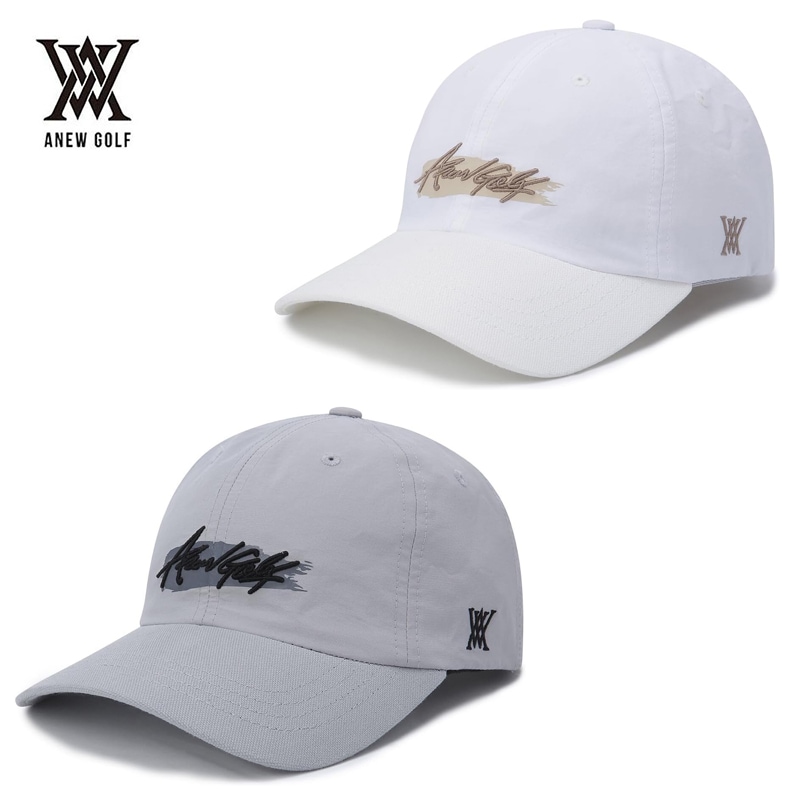 新品 完売 ホワイト anewロゴ キャップ ANEW