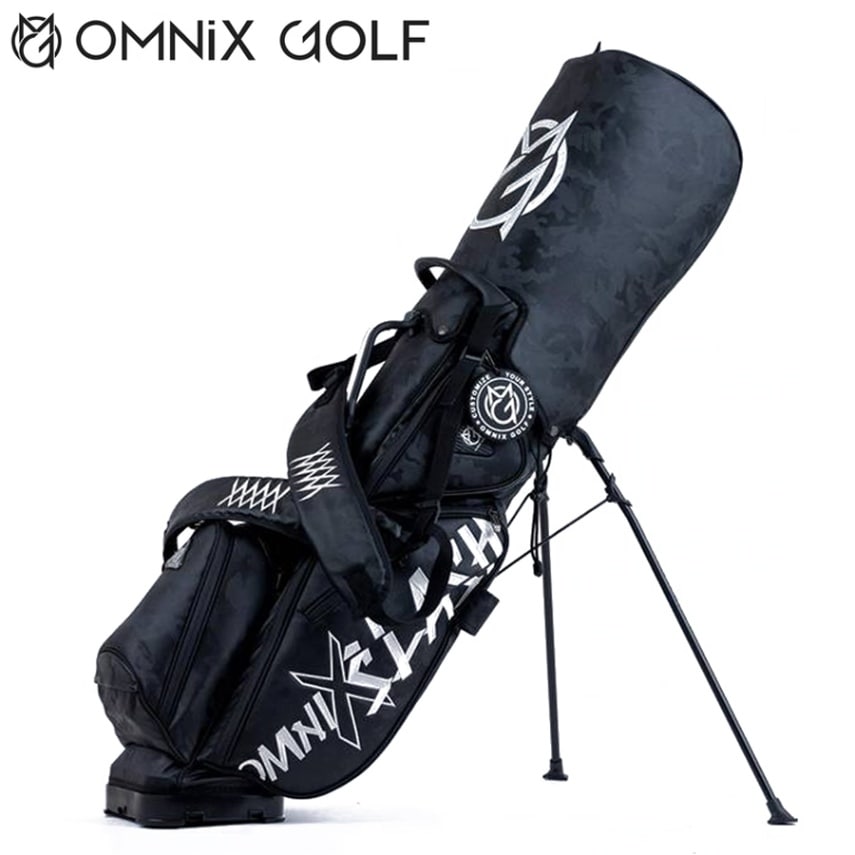 OMNIX GOLF JAPAN ゴルフ スタンド キャディバッグ Camo 軽量