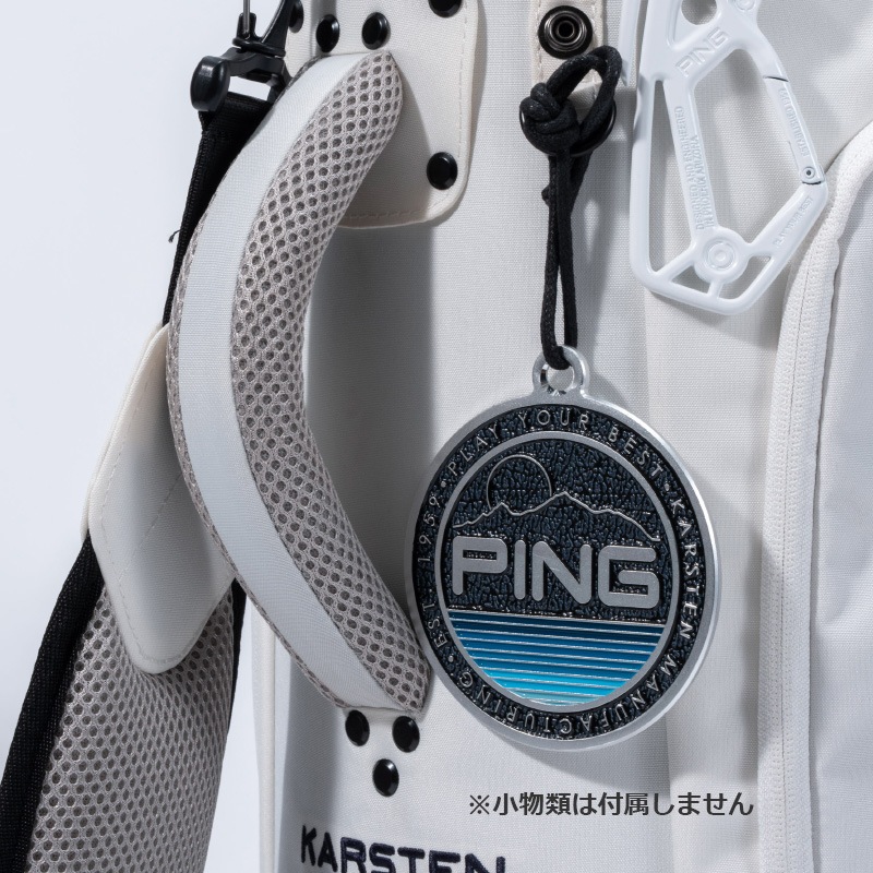 PING 2025 ピンゴルフ メタルネームプレート 名札 AC-N2502 38615 日本