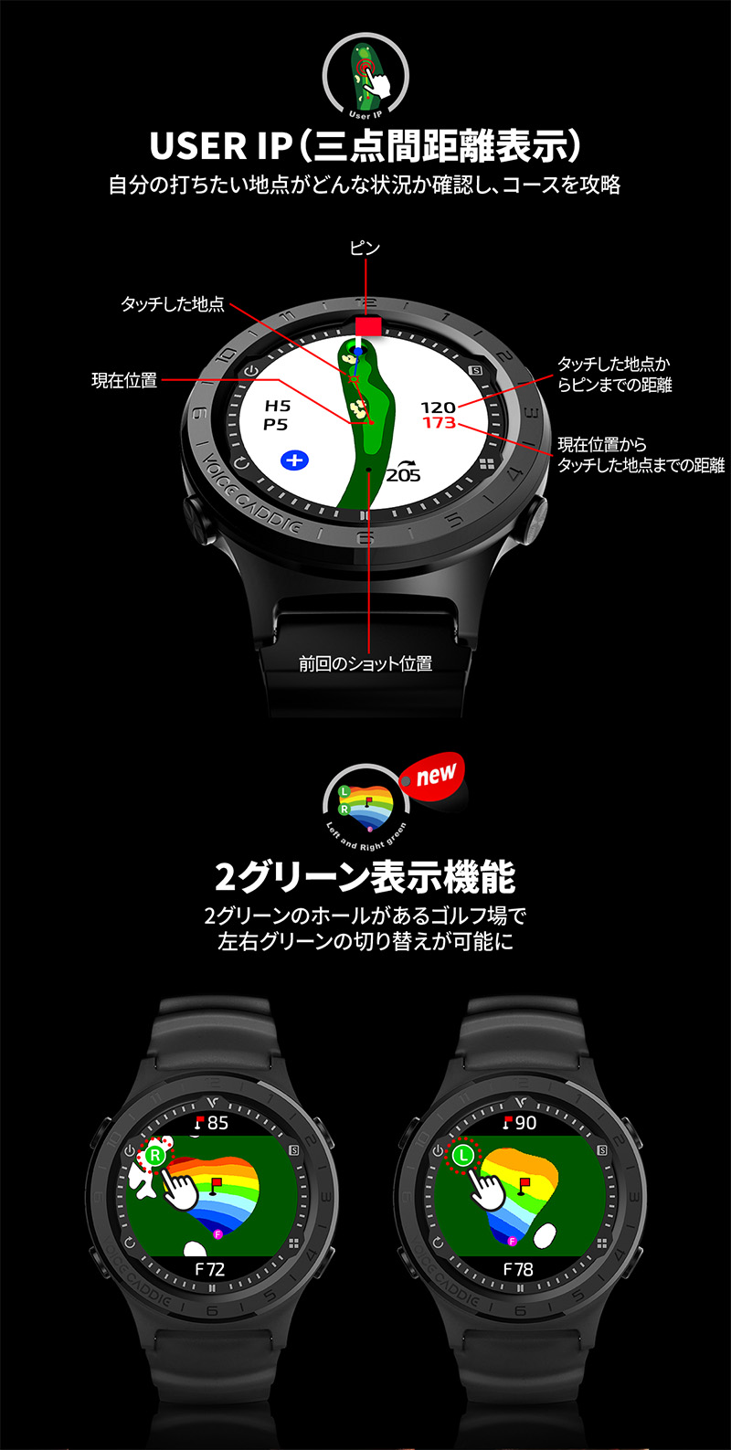 �ܥ�������ǥ� A3 ����� �ӻ��׷� GPS ��Υ��¬�� �饦������� voicecaddie ���������� vca3