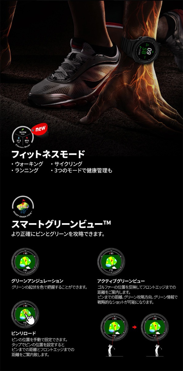 �ܥ�������ǥ� A3 ����� �ӻ��׷� GPS ��Υ��¬�� �饦������� voicecaddie ���������� vca3