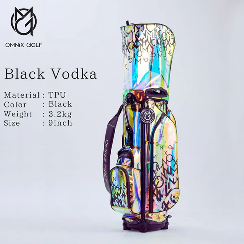 OMNIX GOLF JAPAN ����� ����ǥ����Хå� Black Vodka RA20231002 RAINBOW BLACK ����������