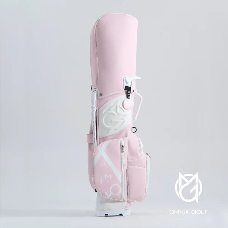 OMNIX GOLF JAPAN ����� ����ǥ����Хå� Matte Dark Blue Warrior/Heart Pink ����������