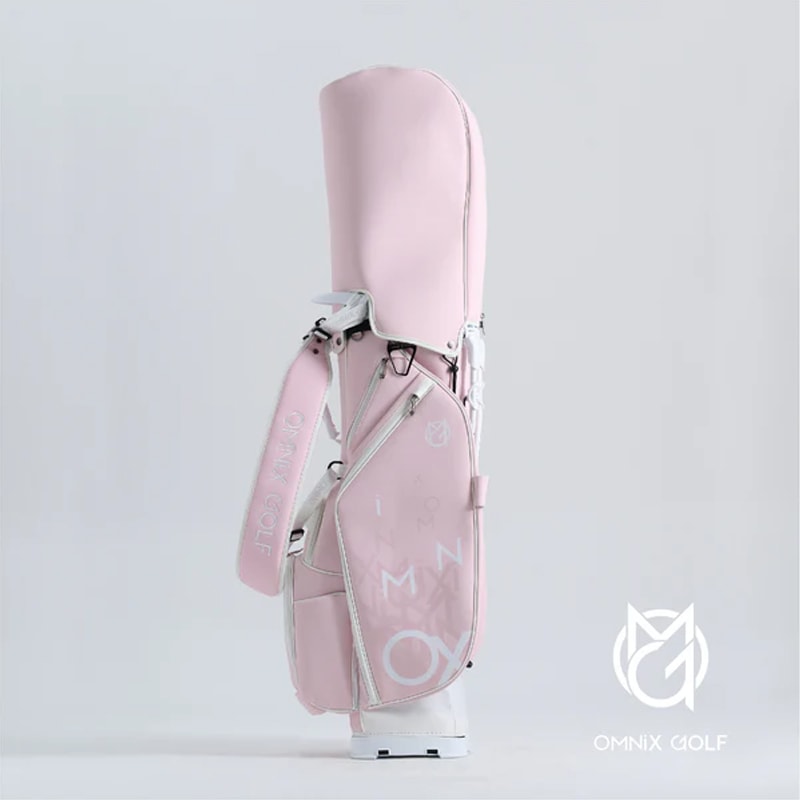 OMNIX GOLF JAPAN ����� ����ǥ����Хå� Matte Dark Blue Warrior/Heart Pink ����������