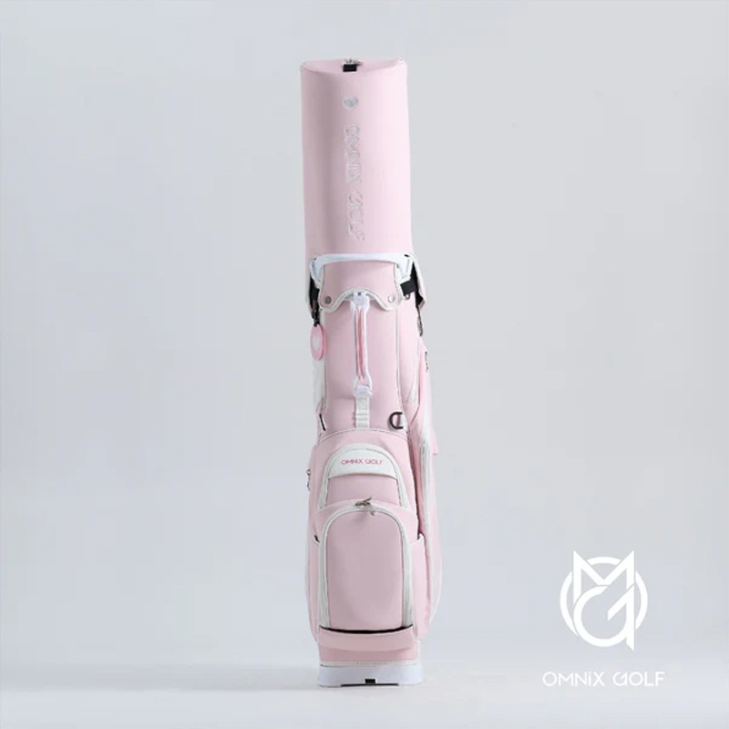 OMNIX GOLF JAPAN ����� ����ǥ����Хå� Matte Dark Blue Warrior/Heart Pink ����������