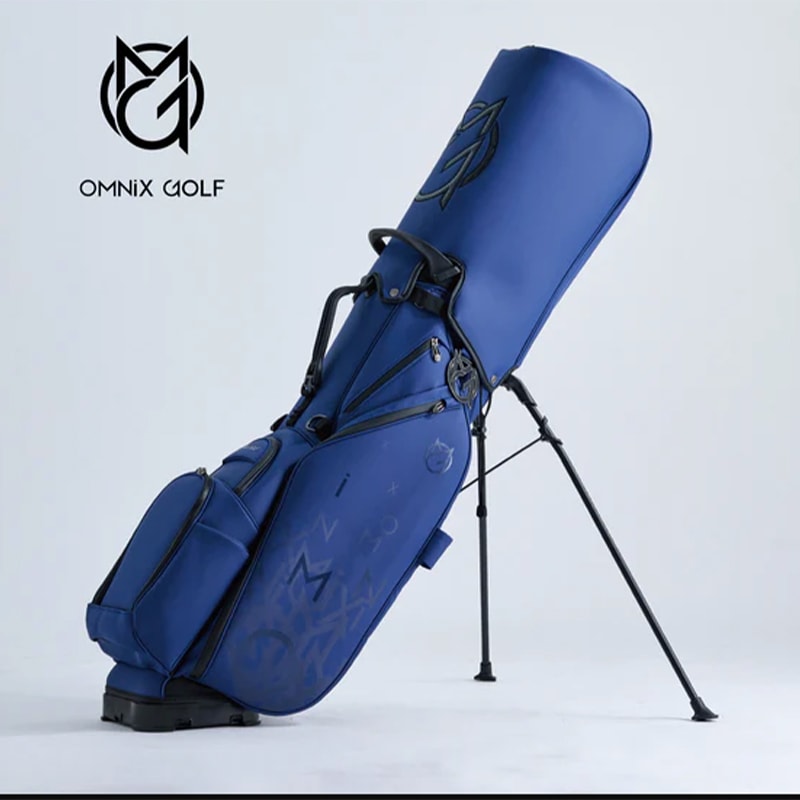 OMNIX GOLF JAPAN ����� ����ǥ����Хå� Matte Dark Blue Warrior/Heart Pink ����������