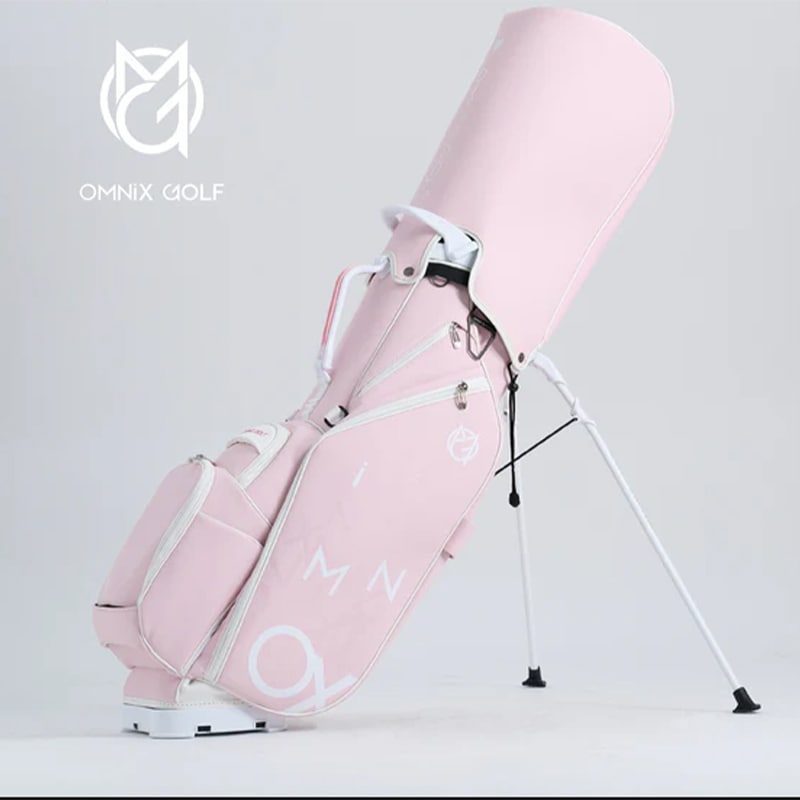 OMNIX GOLF JAPAN ����� ����ǥ����Хå� Matte Dark Blue Warrior/Heart Pink ����������