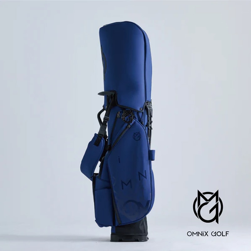 OMNIX GOLF JAPAN ����� ����ǥ����Хå� Matte Dark Blue Warrior/Heart Pink ����������