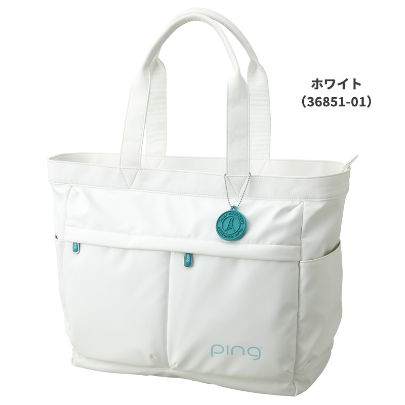 2023 PING ピンゴルフ GB-L2301 ソフト PU トートバッグ レディス 日本