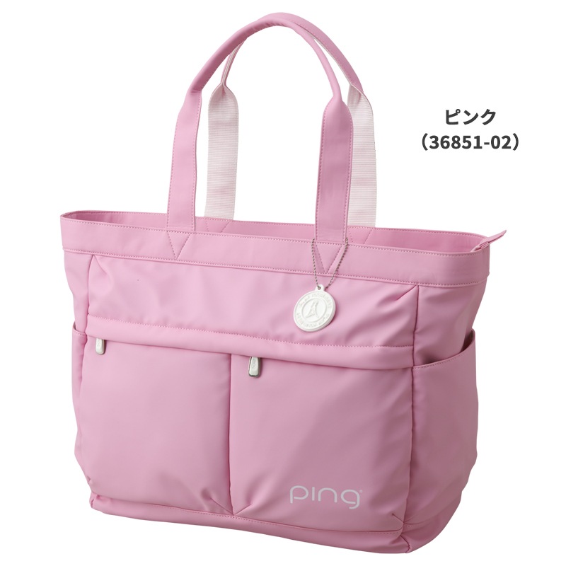 2023 PING ピンゴルフ GB-L2301 ソフト PU トートバッグ レディス 日本