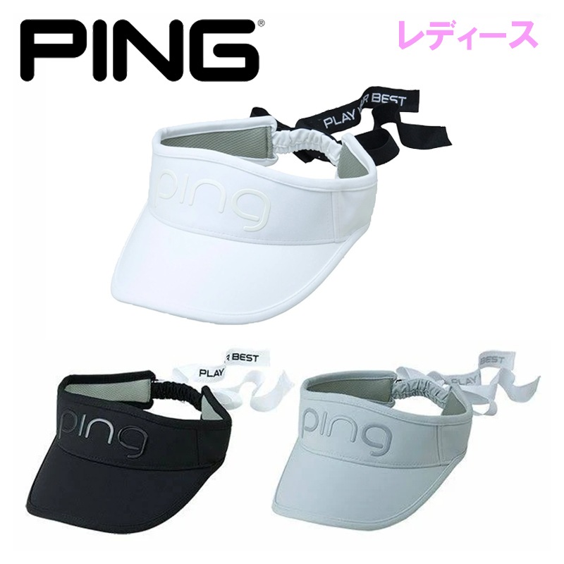2025 PING ԥ󥴥 HW-L2504 ܥХ COOL RIBBON VISOR 38221 pnap