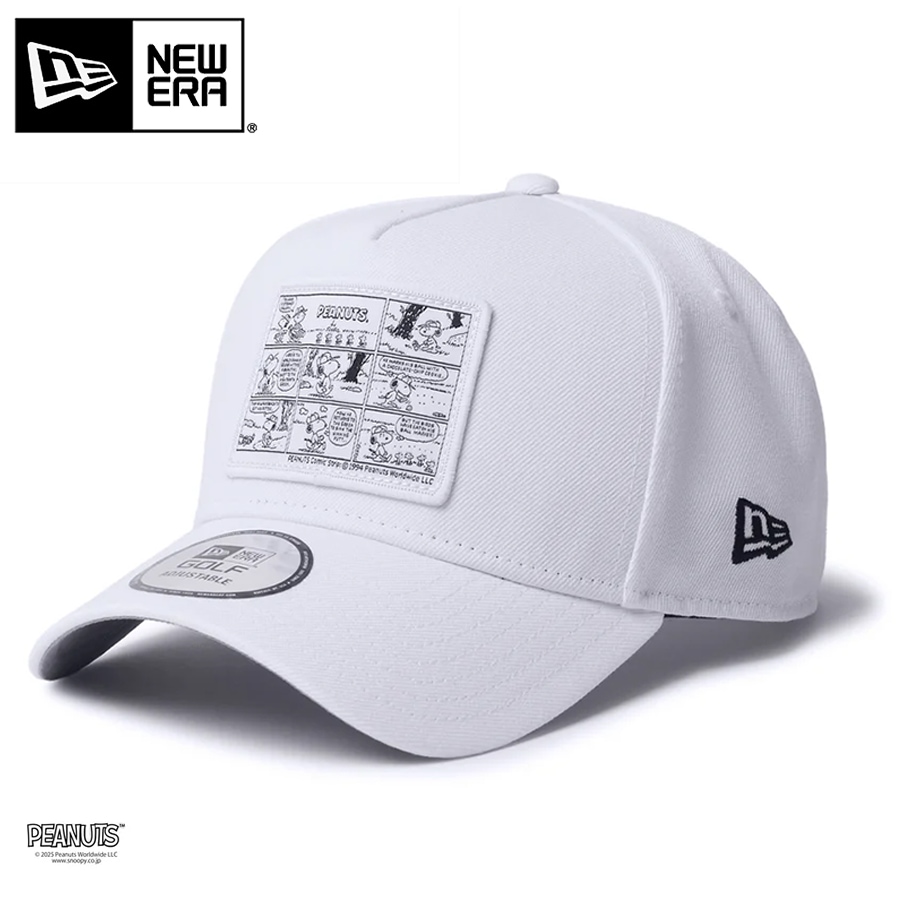 ��¨Ǽ�ۥ˥塼���� ����� 9FORTY A-Frame PEANUTS �ԡ��ʥå� COMIC WAPPEN �ۥ磻�� ���������� 14682550 NEW ERA