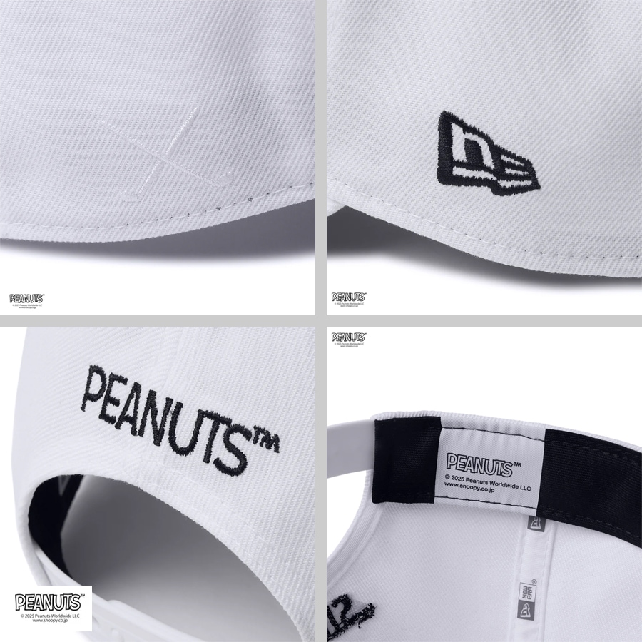 ��¨Ǽ�ۥ˥塼���� ����� 9FORTY A-Frame PEANUTS �ԡ��ʥå� COMIC WAPPEN �ۥ磻�� ���������� 14682550 NEW ERA