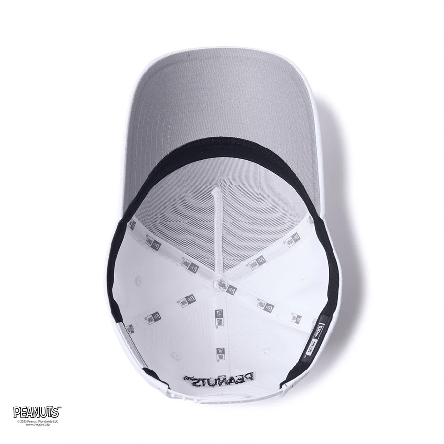 ��¨Ǽ�ۥ˥塼���� ����� 9FORTY A-Frame PEANUTS �ԡ��ʥå� COMIC WAPPEN �ۥ磻�� ���������� 14682550 NEW ERA