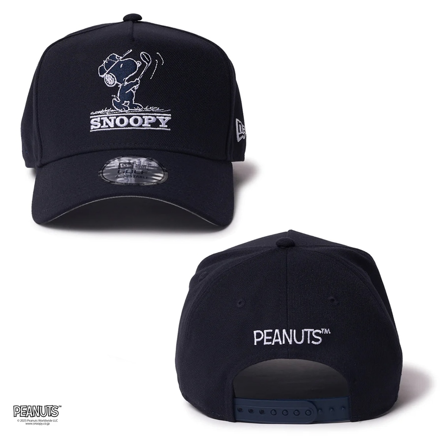 ��¨Ǽ�ۥ˥塼���� ����� 9FORTY A-Frame PEANUTS �ԡ��ʥå� SWING SNOOPY �ͥ��ӡ� ���������� 14682548 NEW ERA