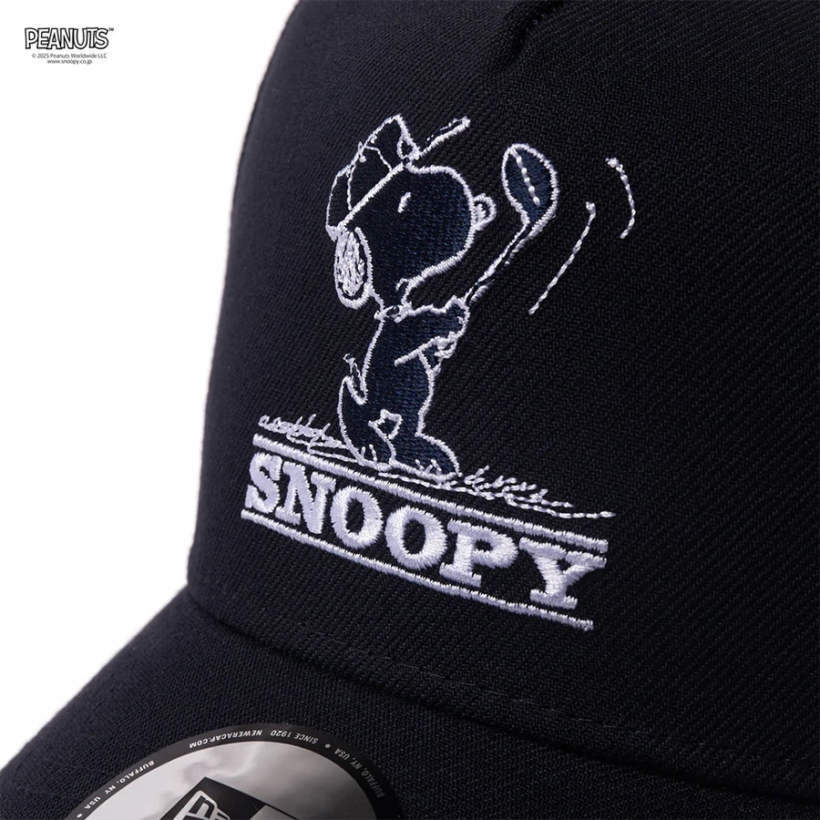 ��¨Ǽ�ۥ˥塼���� ����� 9FORTY A-Frame PEANUTS �ԡ��ʥå� SWING SNOOPY �ͥ��ӡ� ���������� 14682548 NEW ERA