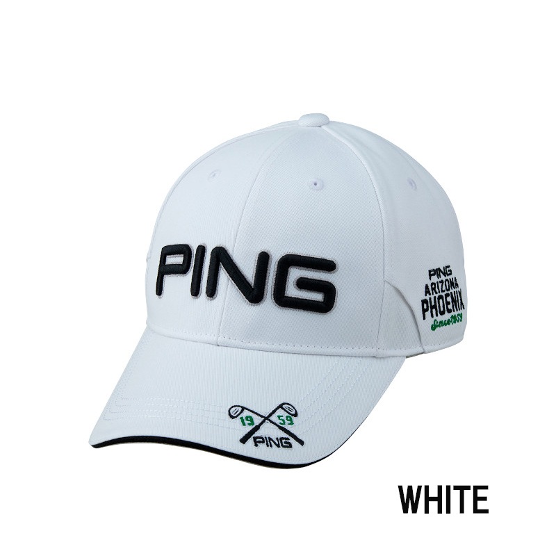 2025 PING �ԥ󥴥�� HW-U2509 ���󥰥饹�ۥ��������åס�SUNGLASSES HOLDER CAP WHITE ���������� pnap
