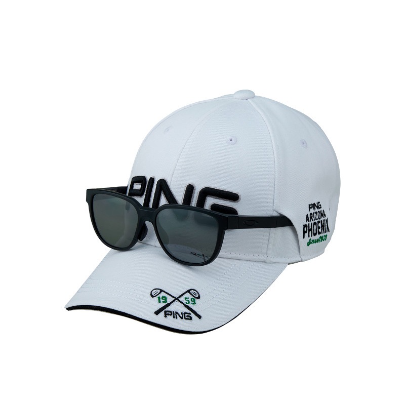 2025 PING �ԥ󥴥�� HW-U2509 ���󥰥饹�ۥ��������åס�SUNGLASSES HOLDER CAP WHITE ���������� pnap