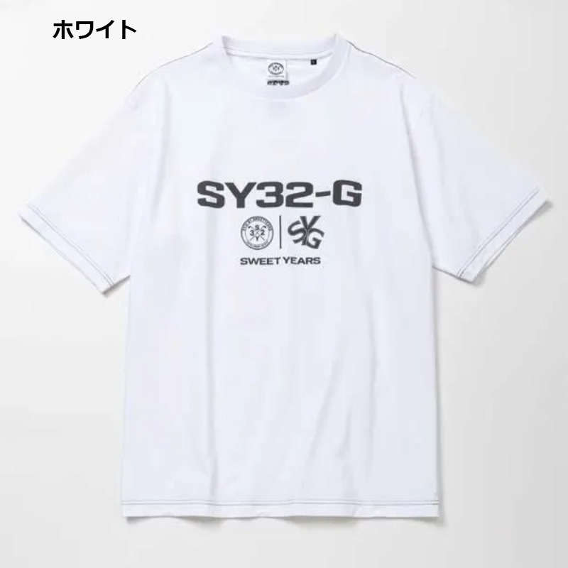 ��¨Ǽ��2025 SY32 ����� ��� ��å��ͥå� T����� MOCK TEE SYG-25S033 ����������