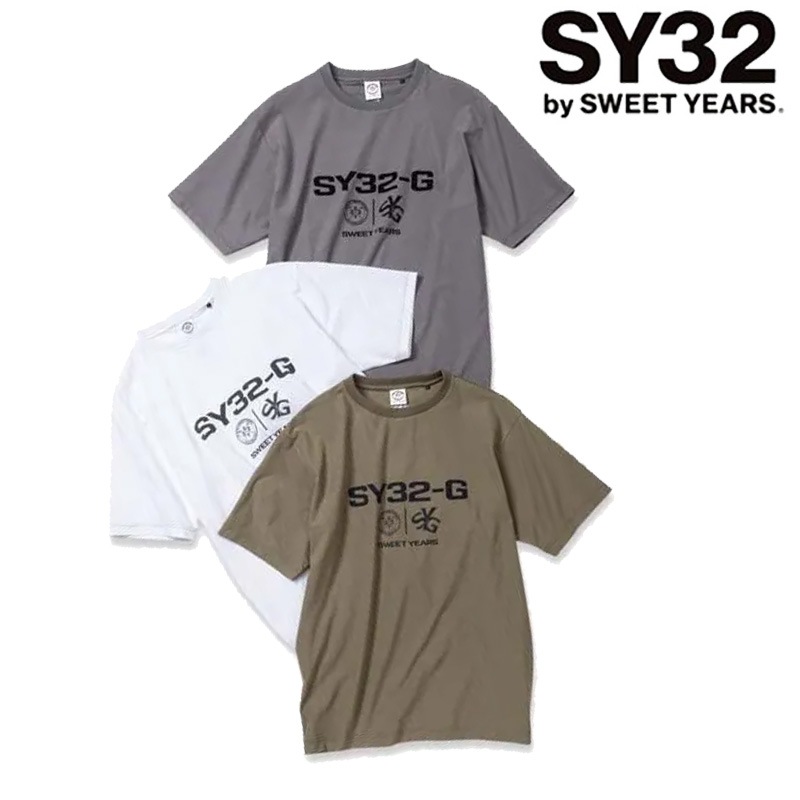 ��¨Ǽ��2025 SY32 ����� ��� ��å��ͥå� T����� MOCK TEE SYG-25S033 ����������