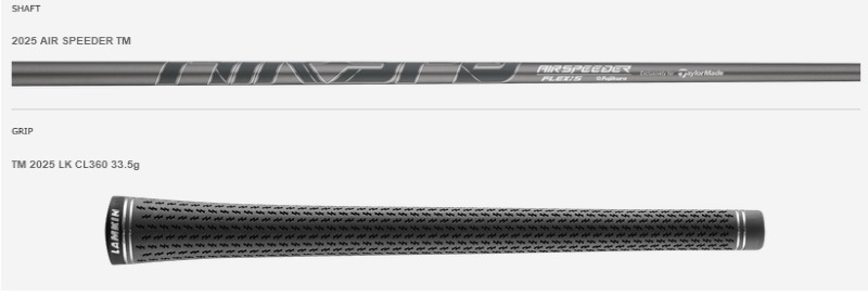 新品 AIR SPEEDER TM S（Qi35maxlite1W純正シャフト） 特価/即納】2025 テーラーメイド Qi35 MAX LITE ドライバー Air