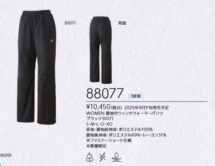 88077 ヨネックス YONEX ウィメンズ(レディース) 裏地付ウインド