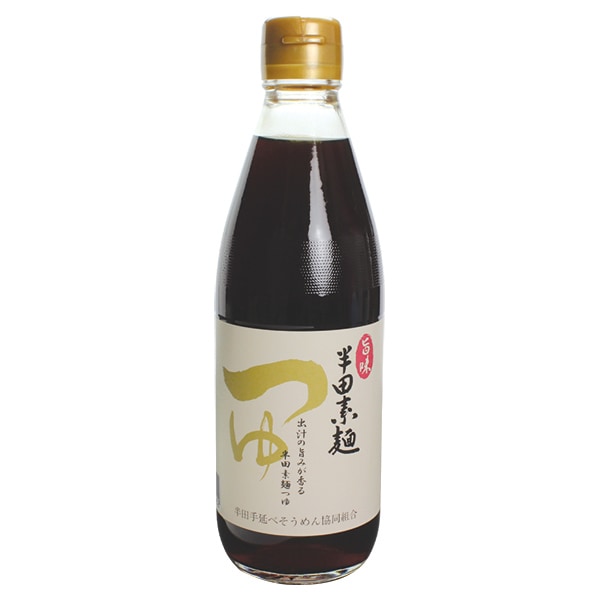 半田手延べそうめん 協同組合監修　半田素麺つゆ (360mL・10倍濃縮）　