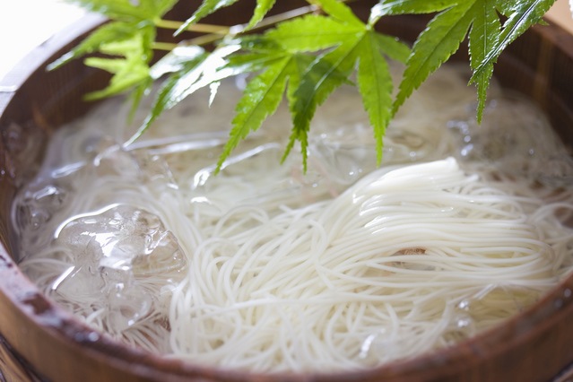 半田手延そうめん 細口 750g (化粧箱入り)