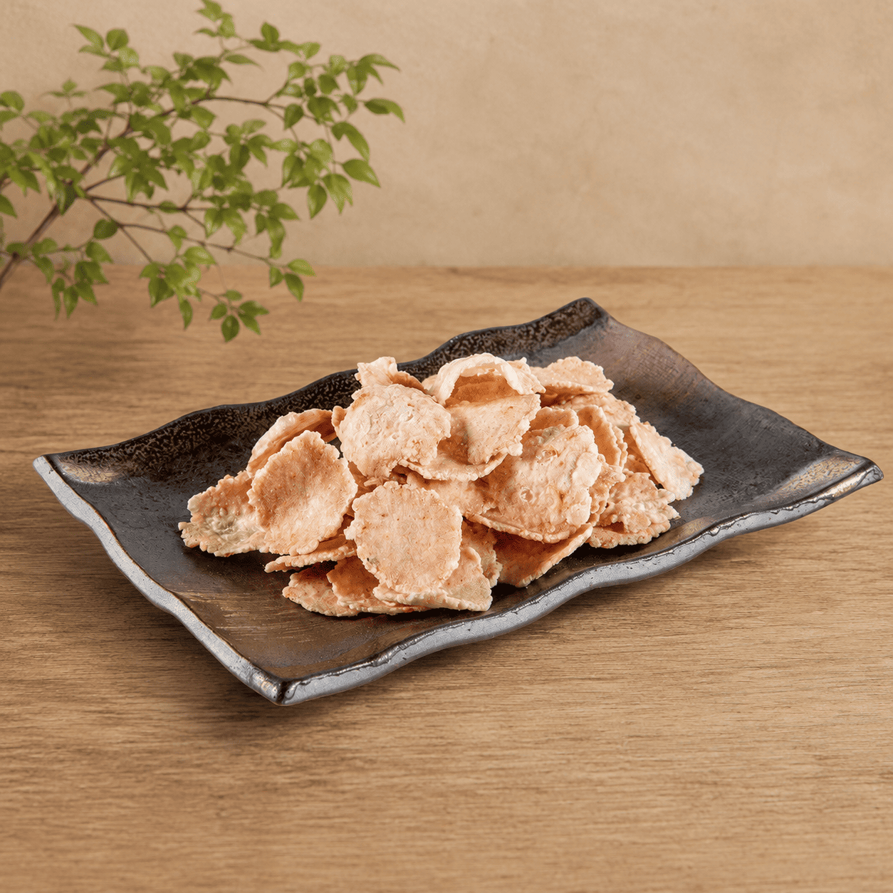 ◇梅かつおせんべい