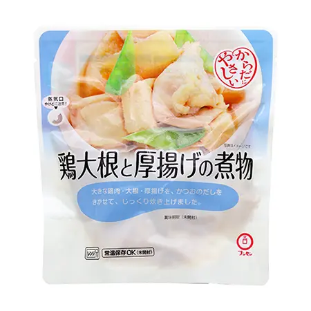 鶏大根と厚揚げの煮物（無添加）