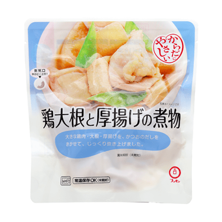 鶏大根と厚揚げの煮物（無添加）