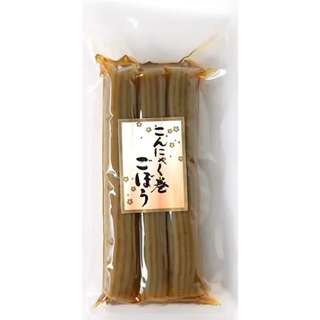 こんにゃく巻ごぼう