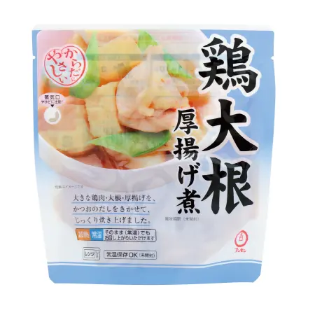 鶏大根厚揚げ煮（無添加）